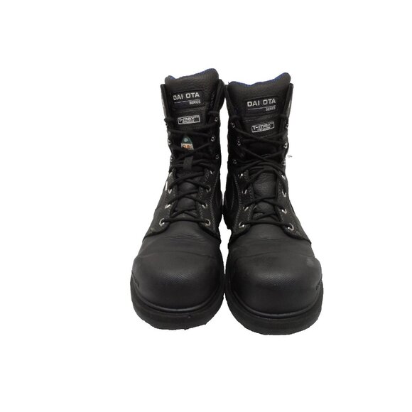 DAKOTA Men's 557 8'' Steel Toe Composite Plate HD3 Vibram Work Boots Black 12M - Picture 2 of 8